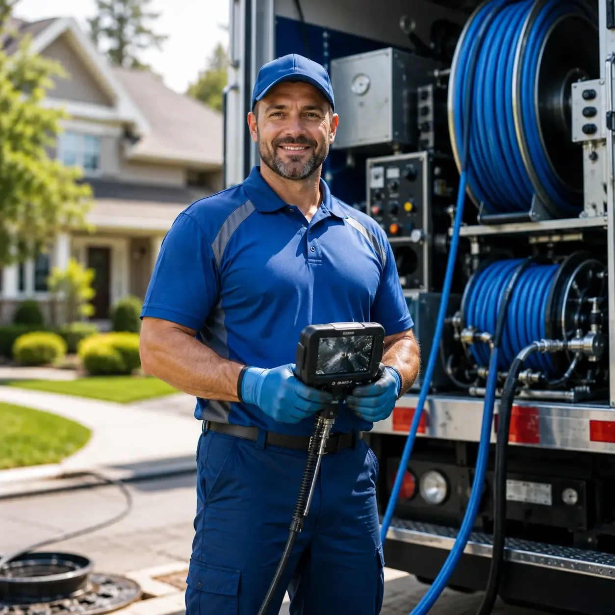 Local outdoor drain cleaning specialists in Bastrop, TX